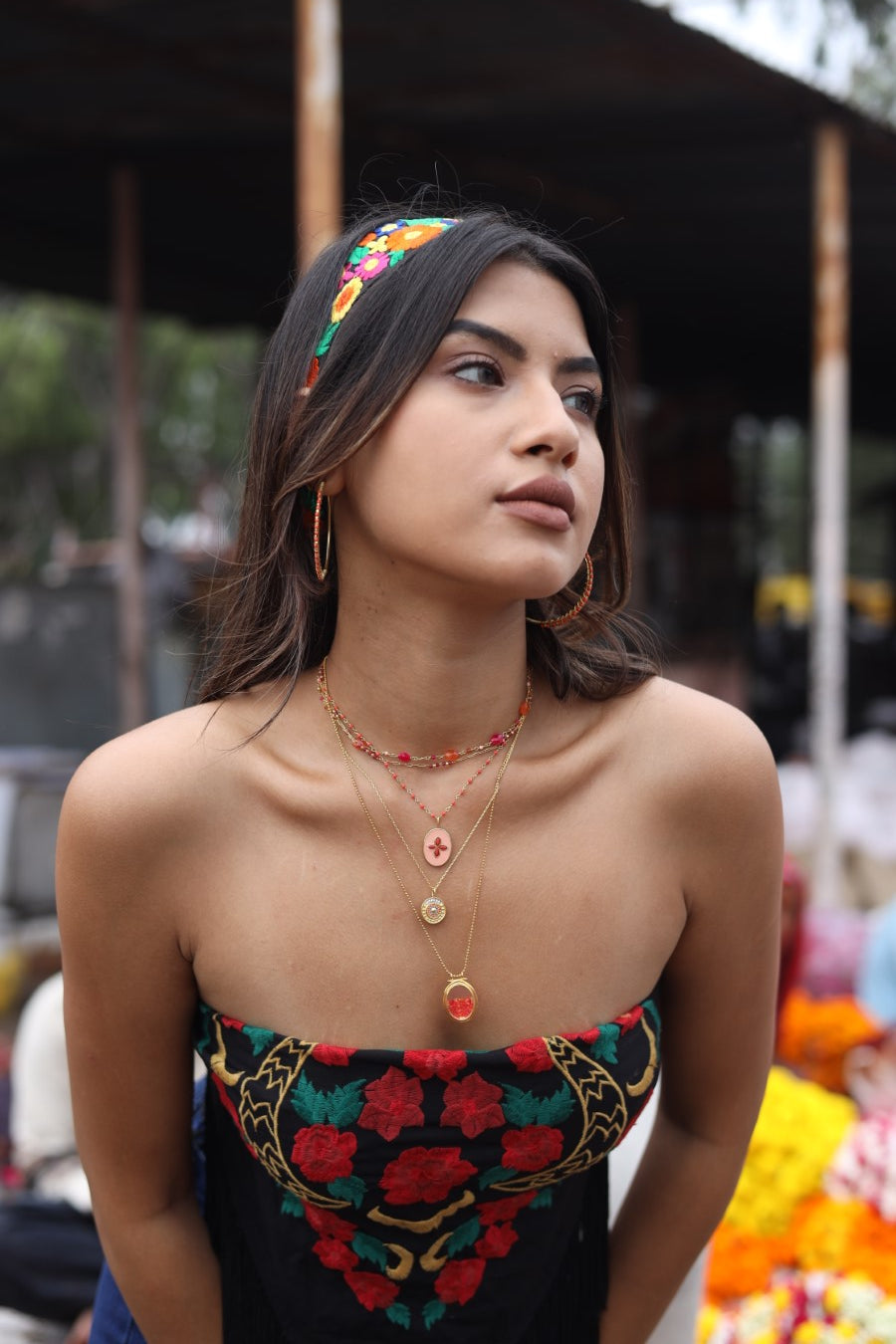 Abundant Prosperity Multistone Necklace