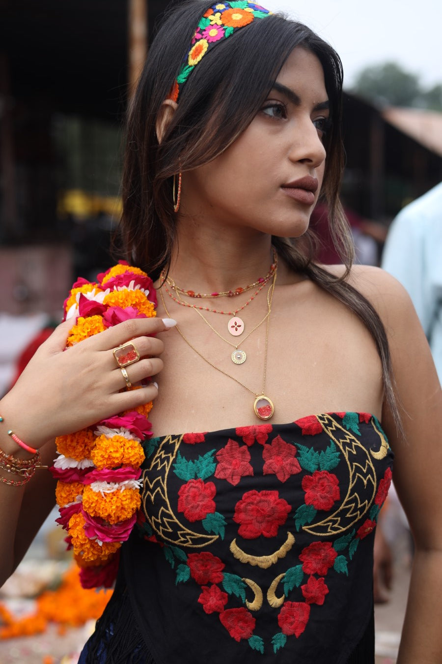 Locked Aura Carnelian Necklace
