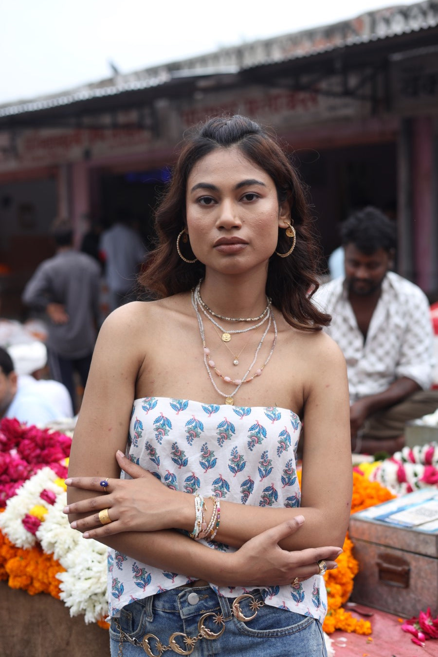 Beetle Multi Beryl Necklace