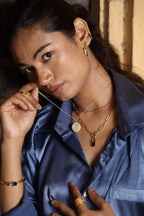 Eternal Orange Spark Necklace