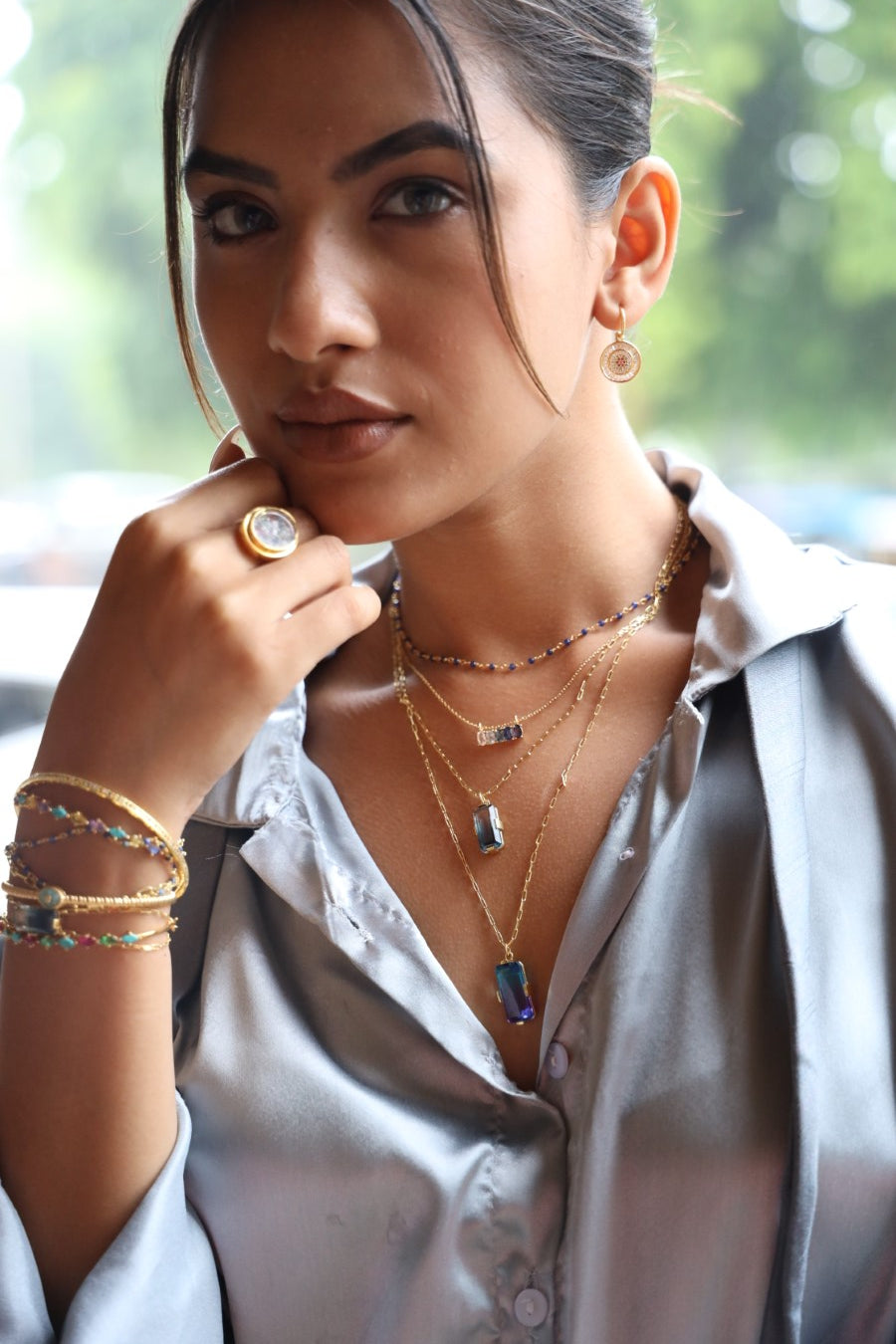 Fortune's Path Lapis Necklace