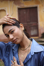 Spirit Pyrite Danglers Earring