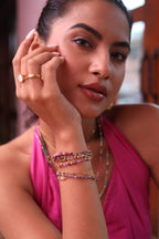 Harmony Pink Tourmaline Bracelet