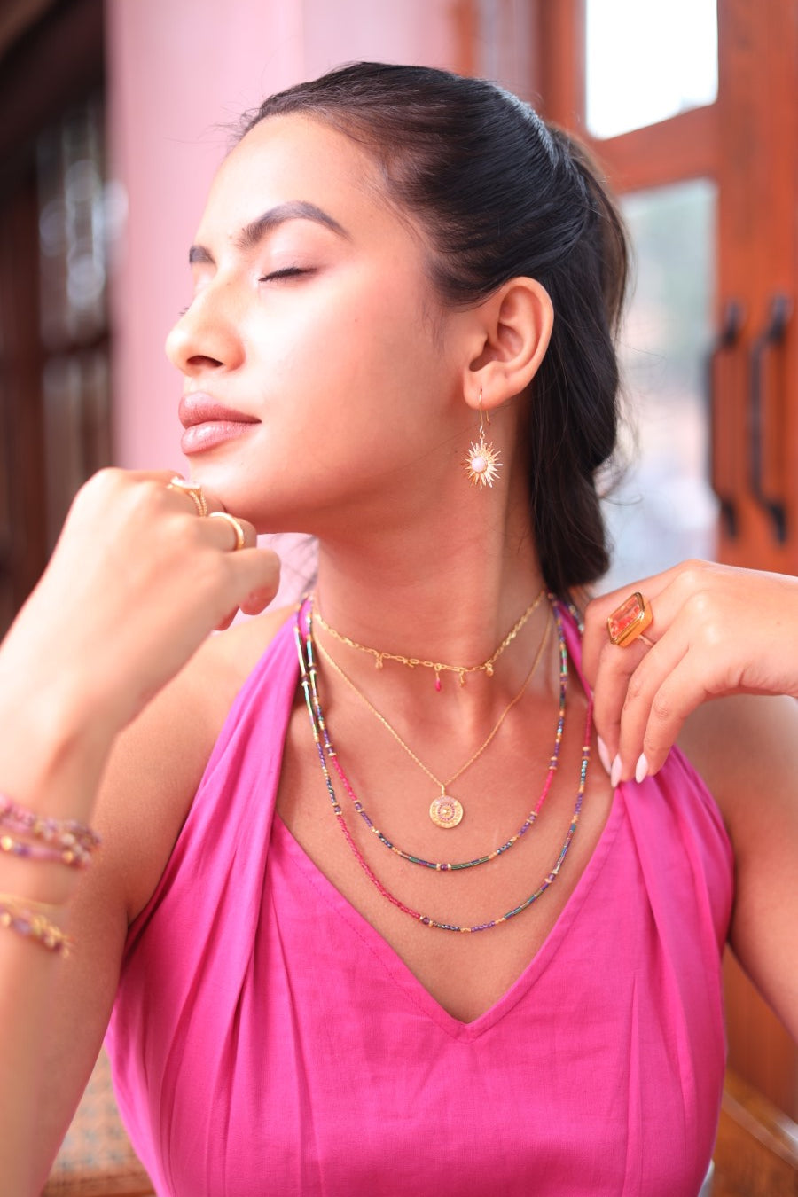 Soul String Amethyst Necklace