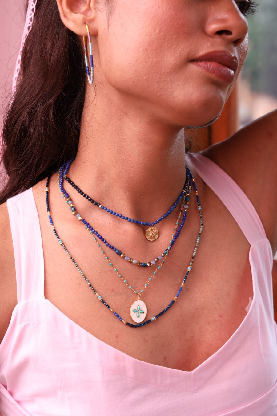 Loves Hope Turquoise Necklace