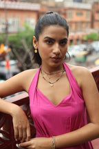 Evil Eye Multi Tourmaline Necklace