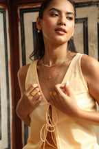 Turquoise Clover Necklace