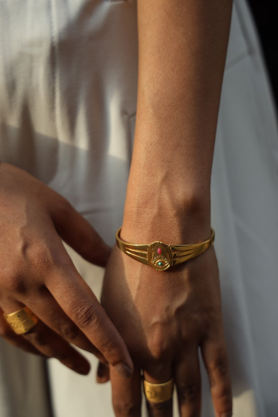 Turquoise Tejas Cuff Bracelet