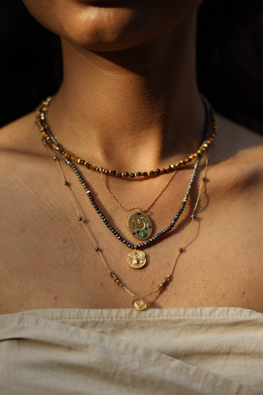 Fortune Citrine Necklace