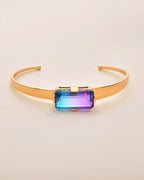 Moon Mist Crystal Quartz Cuff