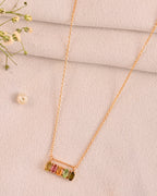 Echo Glow Tourmaline Necklace