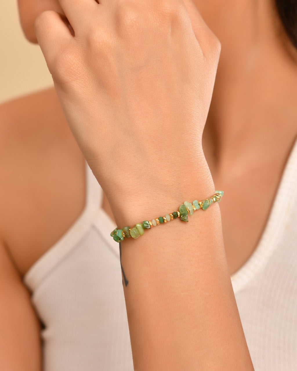 Row Harmoney Emerald Bracelet