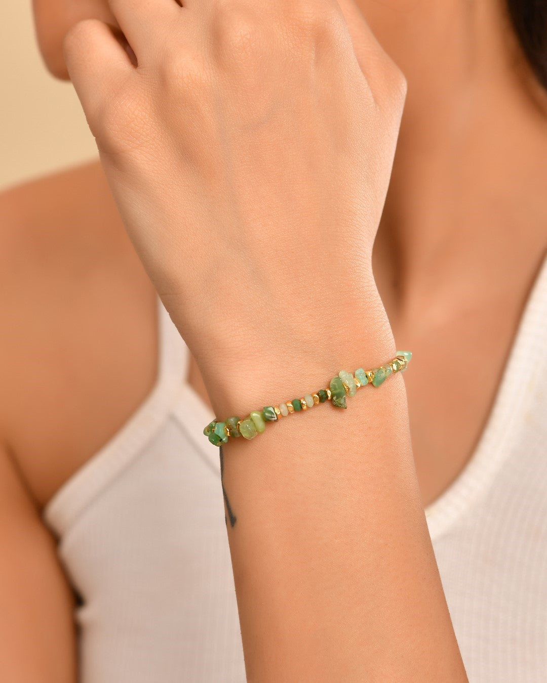 Row Harmoney Emerald Bracelet