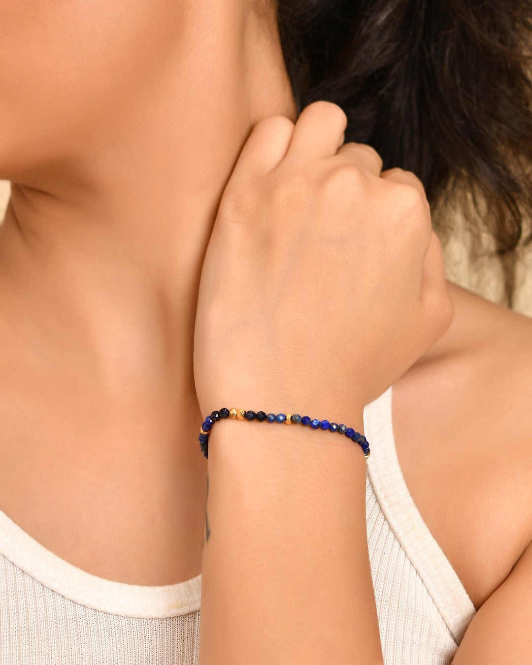 Eternal Bliss Lapis Lazuli bracelet