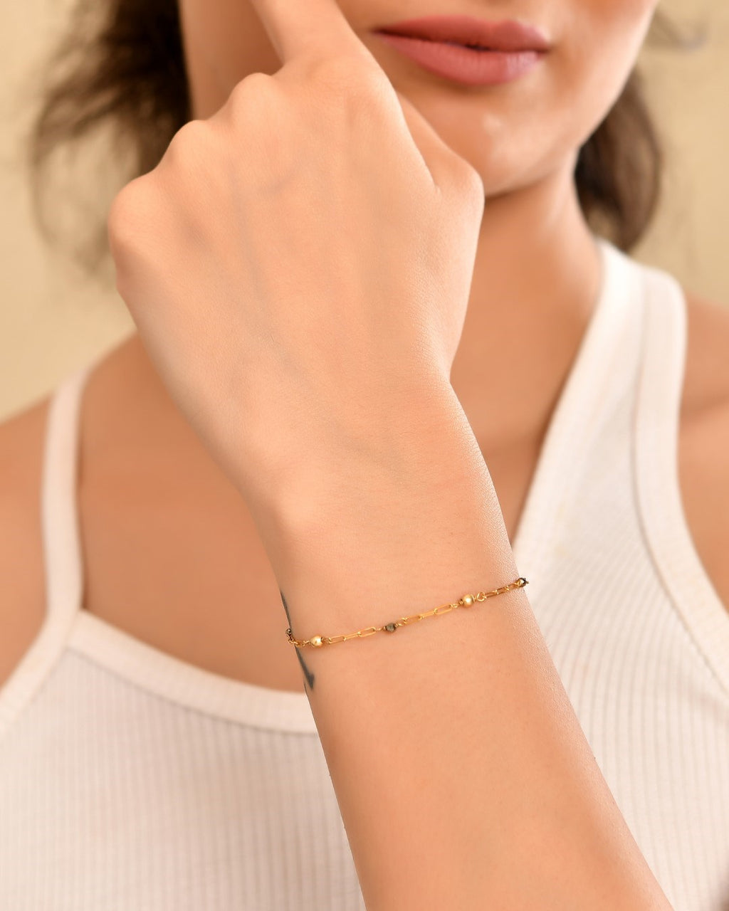 Pyrite Ball Bracelet