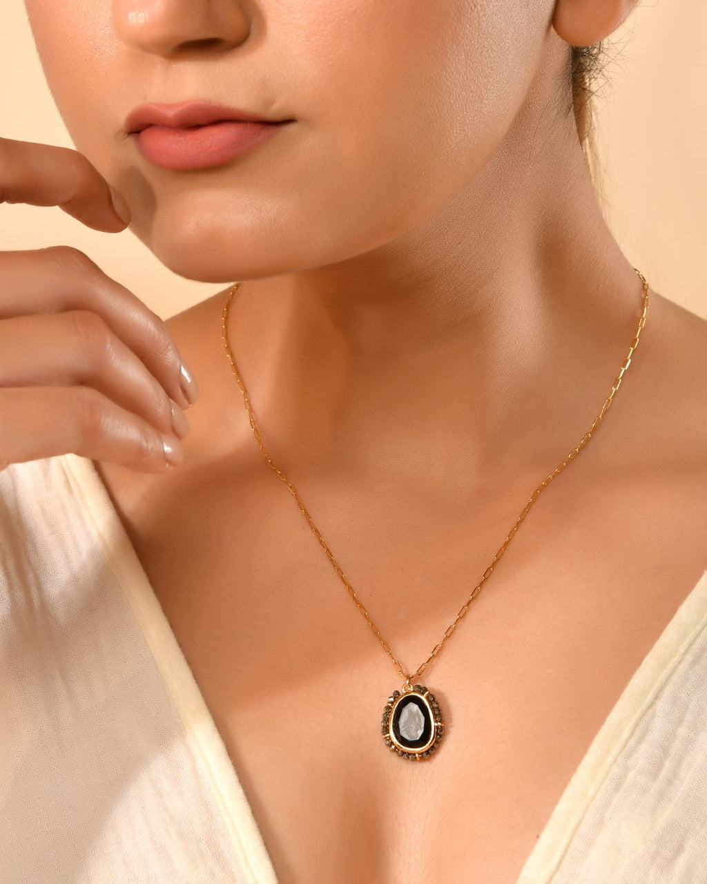 Money Magnet Pyrite Necklace