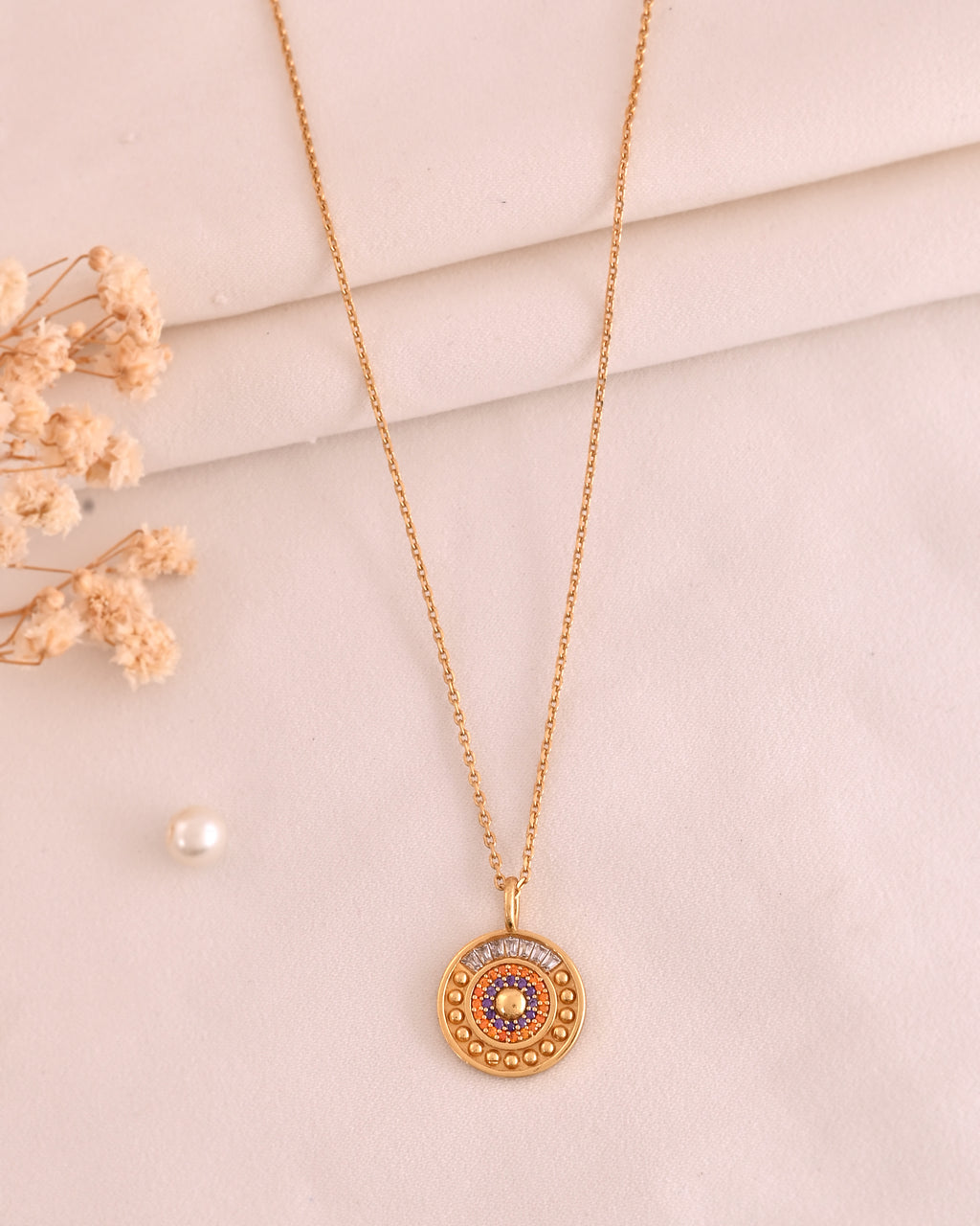 Starlight Purple Color Necklace