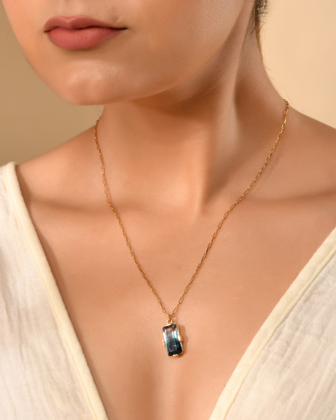 Crystal Quartz Mirage Necklace