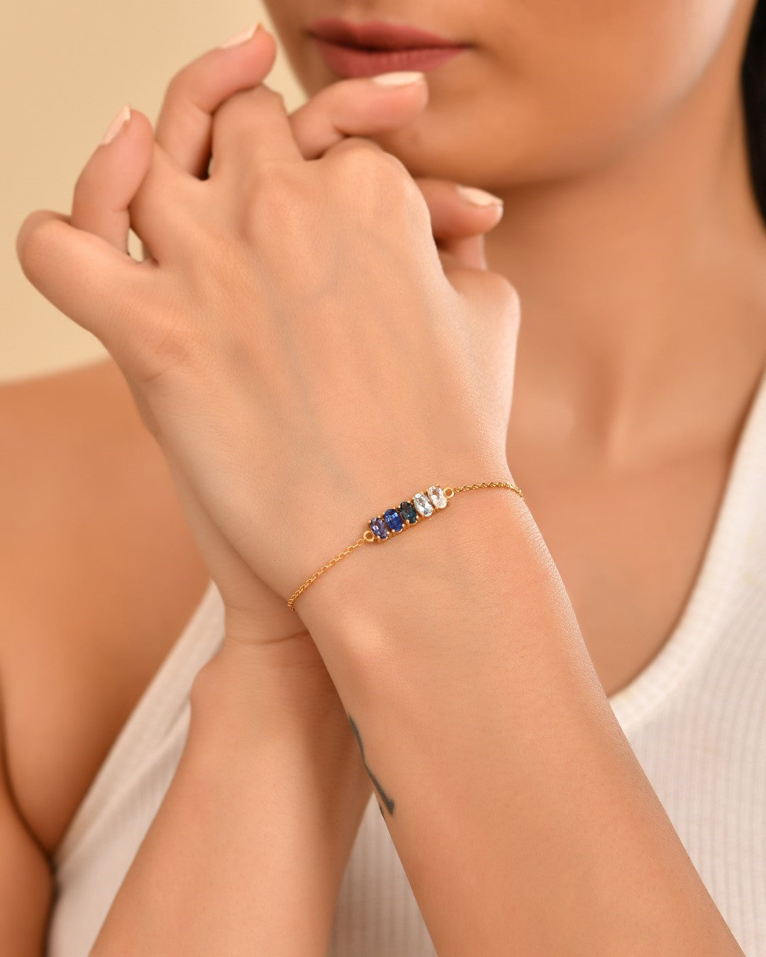 Echo Glow Semi Precious Bracelet