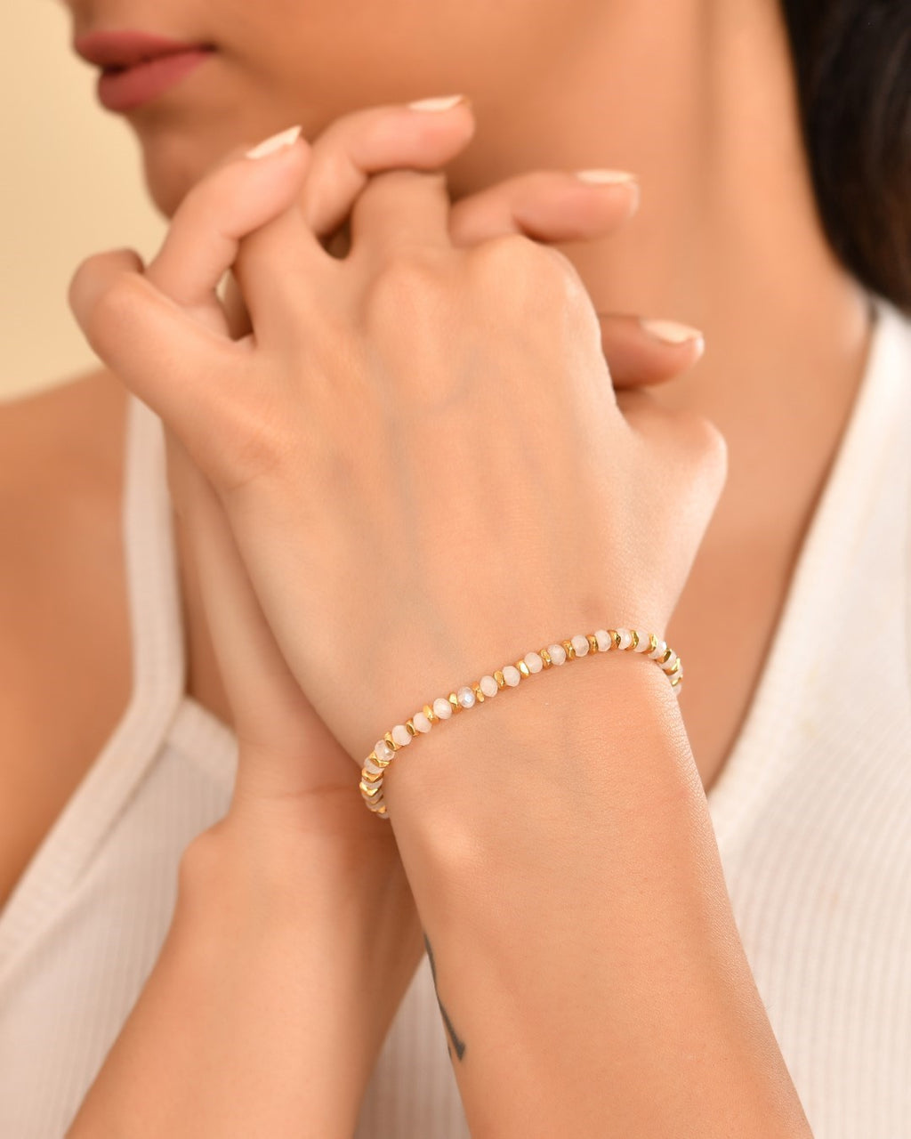 Healing Rainbow Moonstone Bracelet