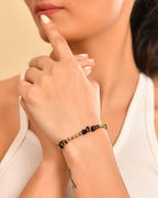 Row Harmoney Black Onyx  Bracelet