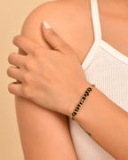 Guardian Shield Black Onyx Bracelet