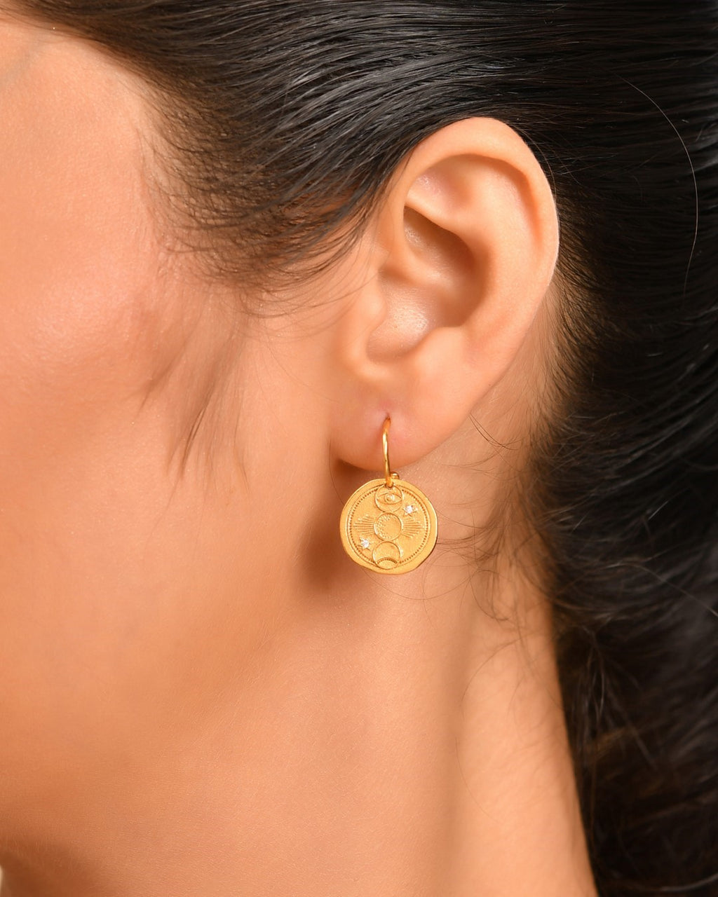 Midnight Drop Earring