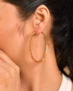 Spirit Coral Danglers Earring