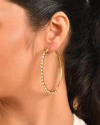 Spirit White Agate Danglers Earring