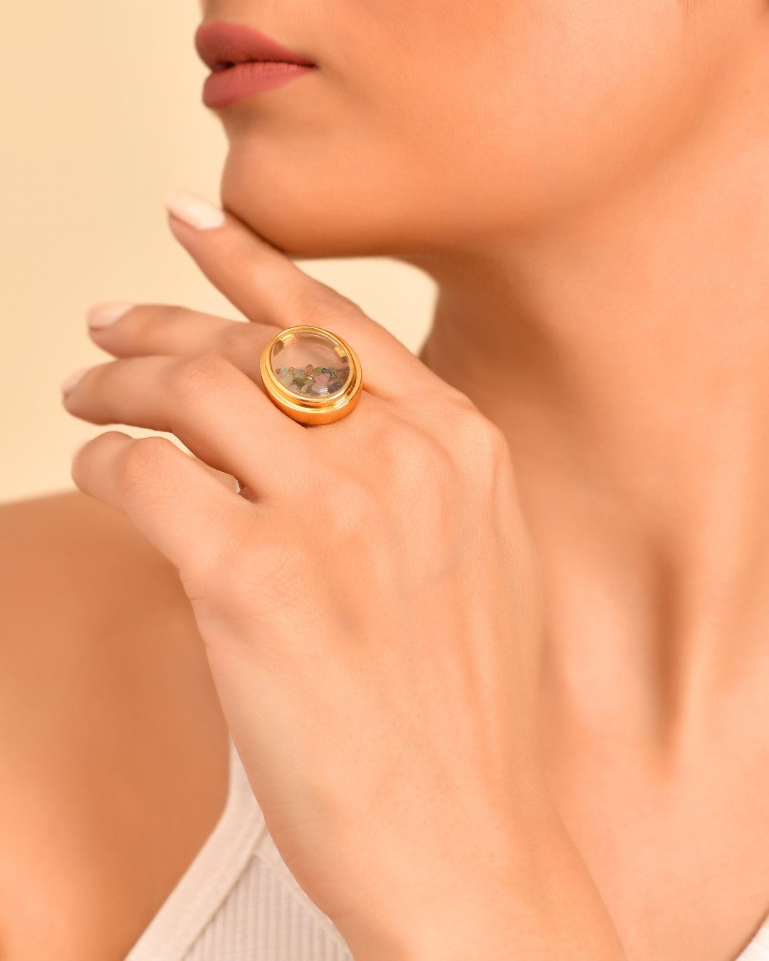 Beals in Motion Multi Color Stone Ring