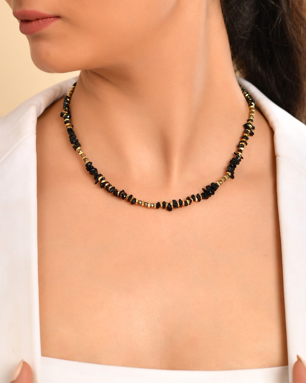 Aura Black Onyx Zyra Necklace