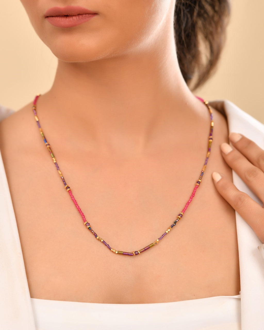 Soul String Amethyst Necklace