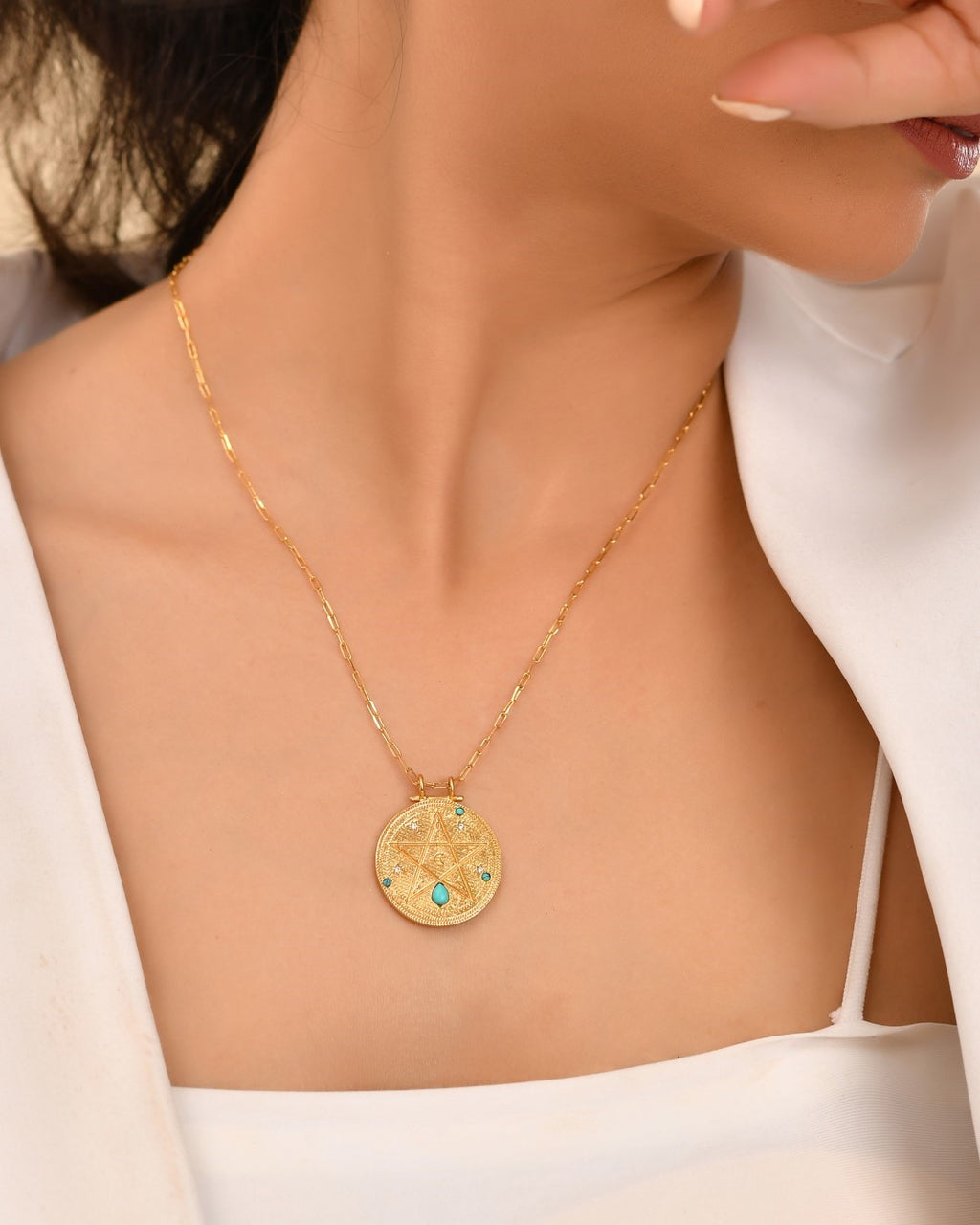 Aurora Tera Turquoise Necklace