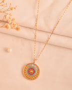 Eternal Orange Spark Necklace