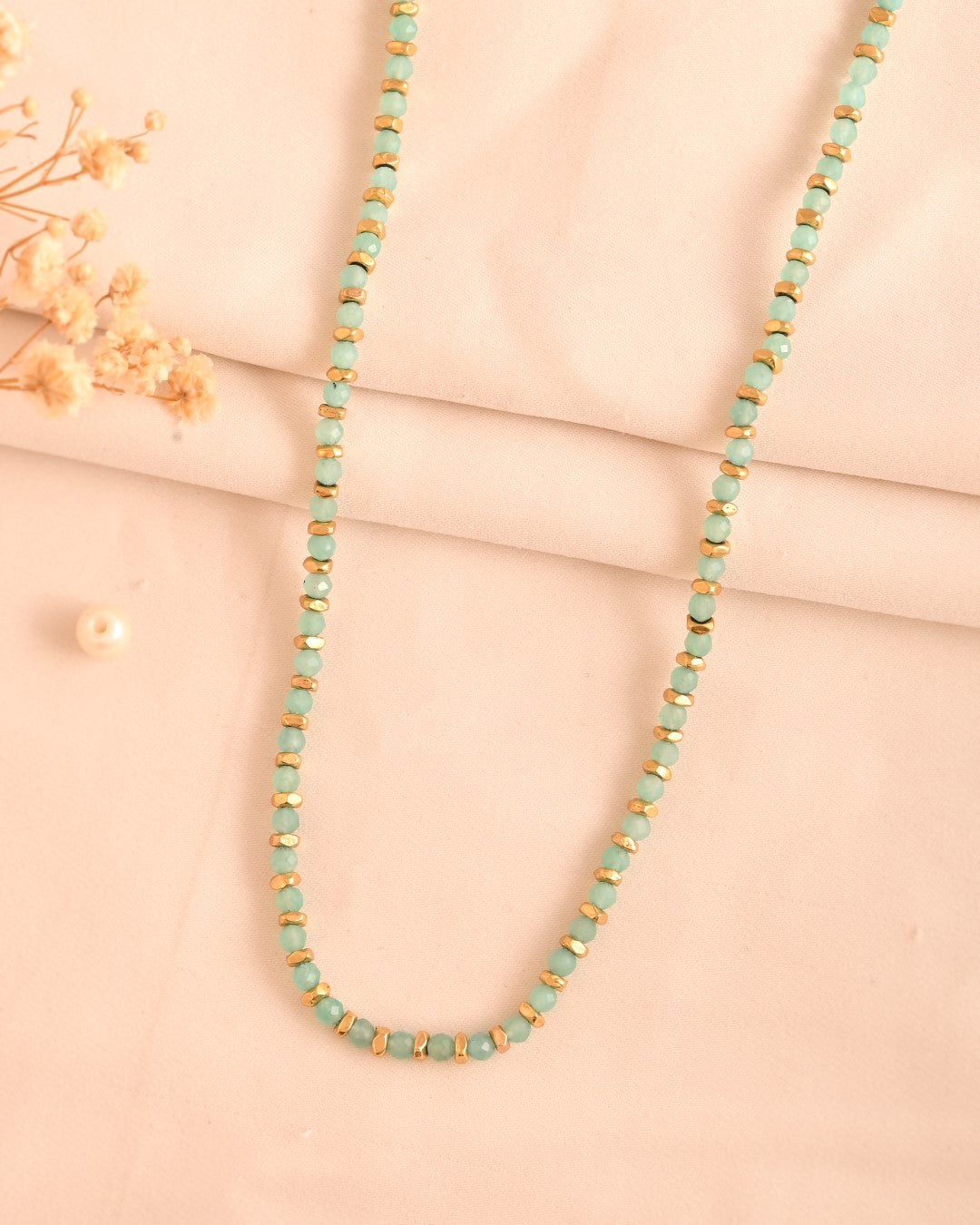Soul Beaded Amazonite Necklace