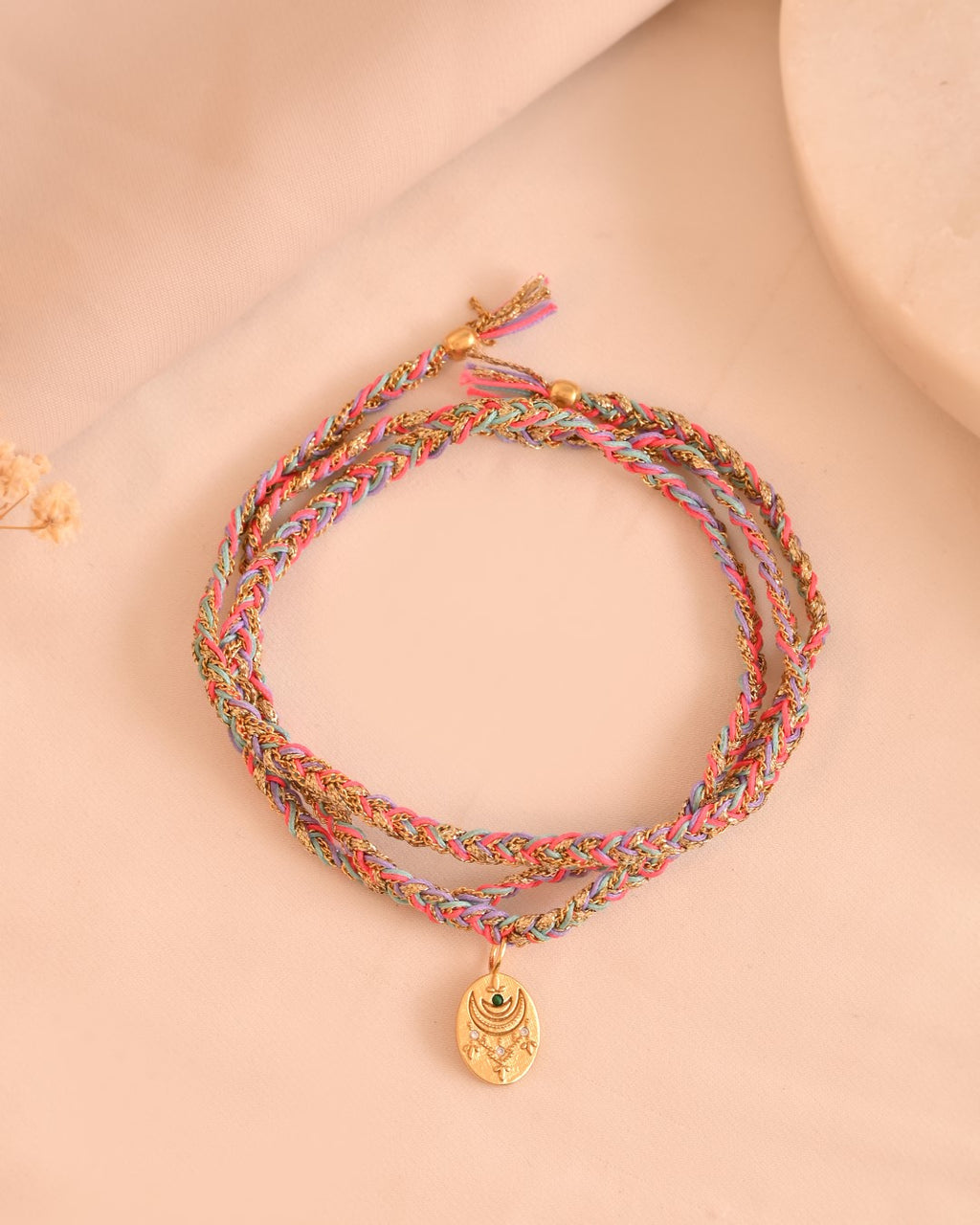 Ras Ratna Malachite Wrapping Bracelet