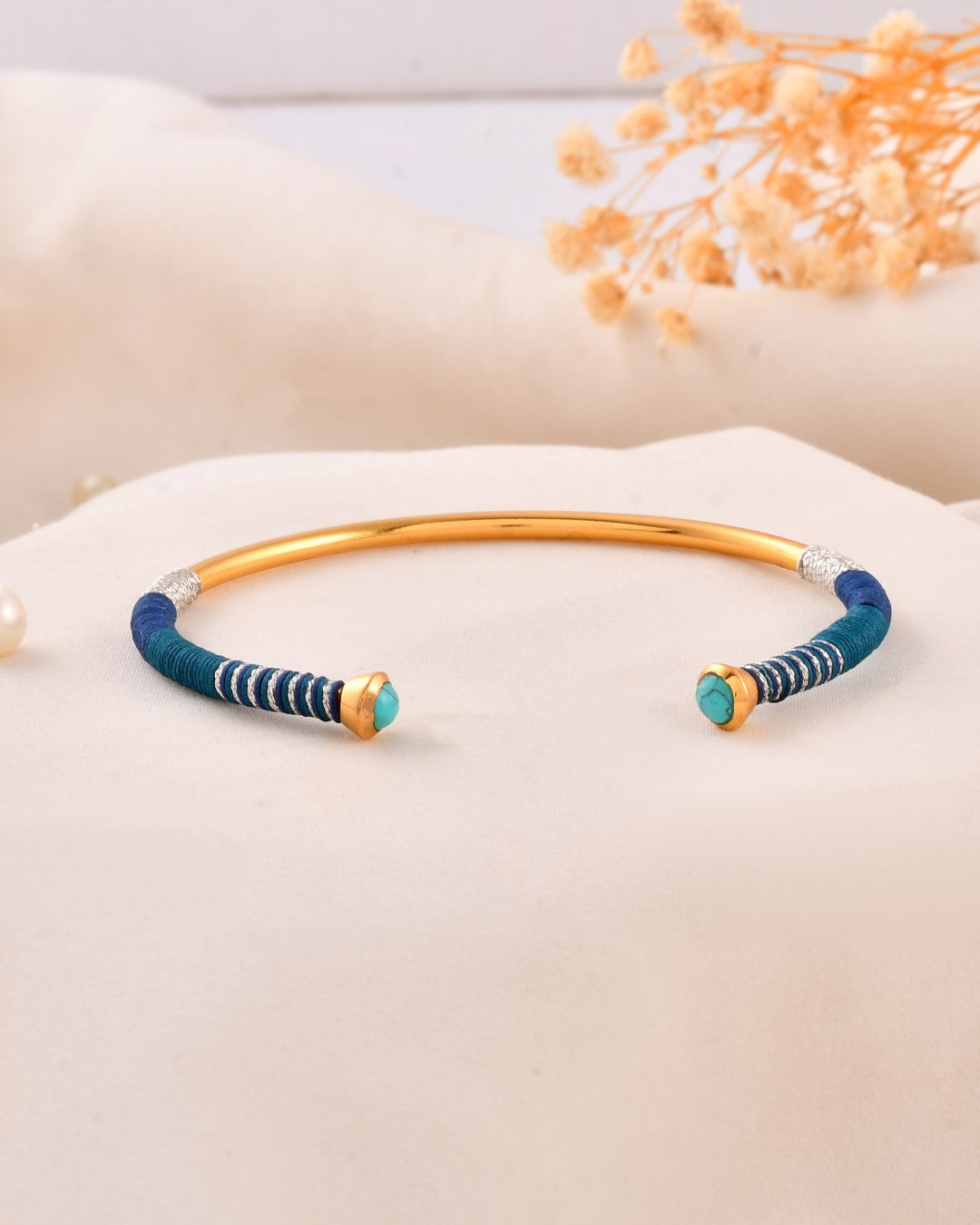 Aura Lagoon Green Turquoise Cuff