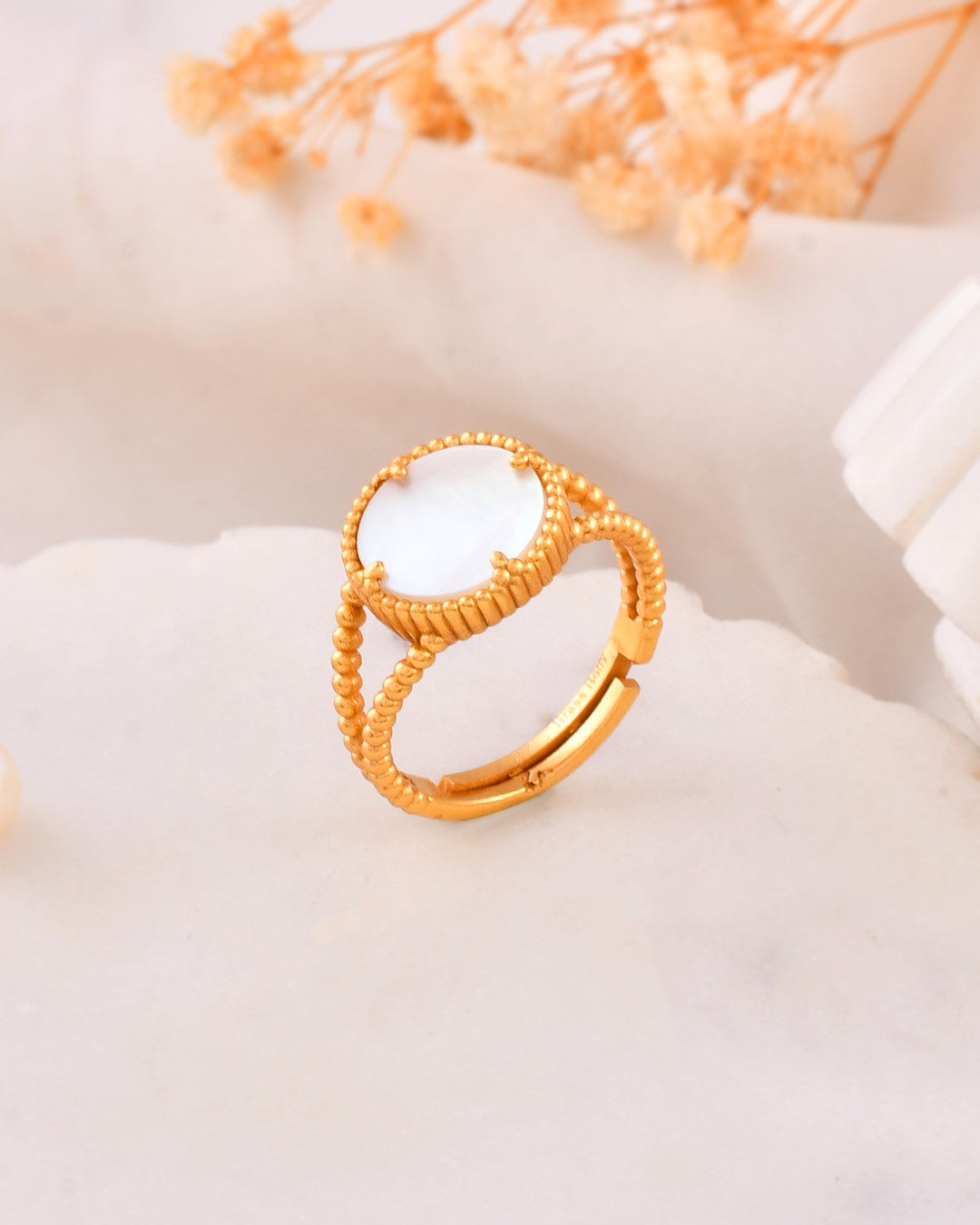 Mother Of Pearl Ring
