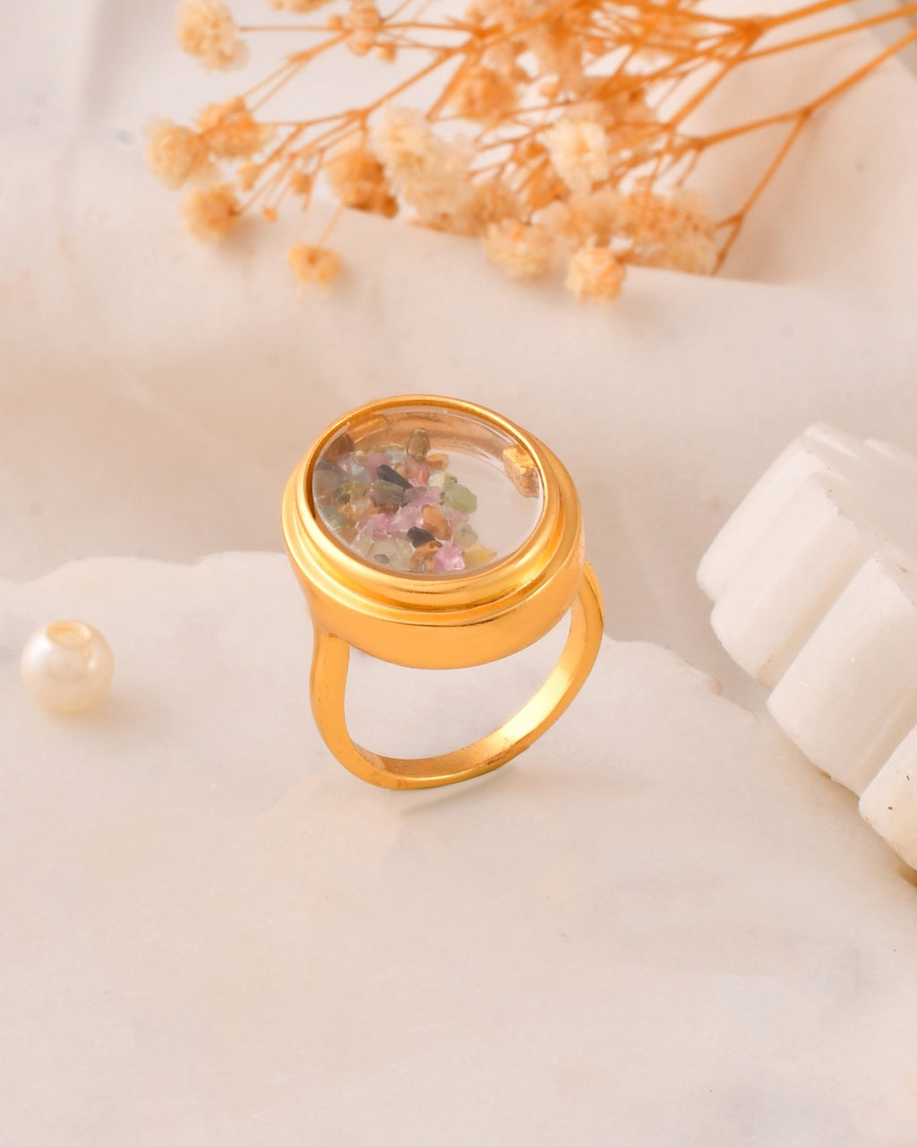Beals in Motion Multi Color Stone Ring