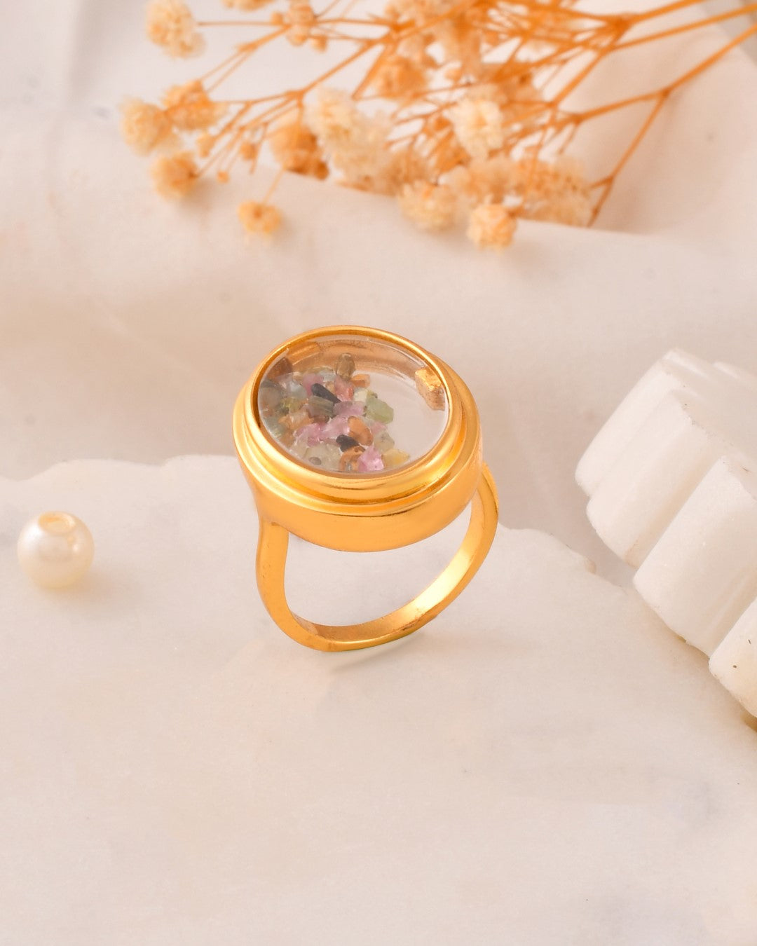 Beals in Motion Multi Color Stone Ring