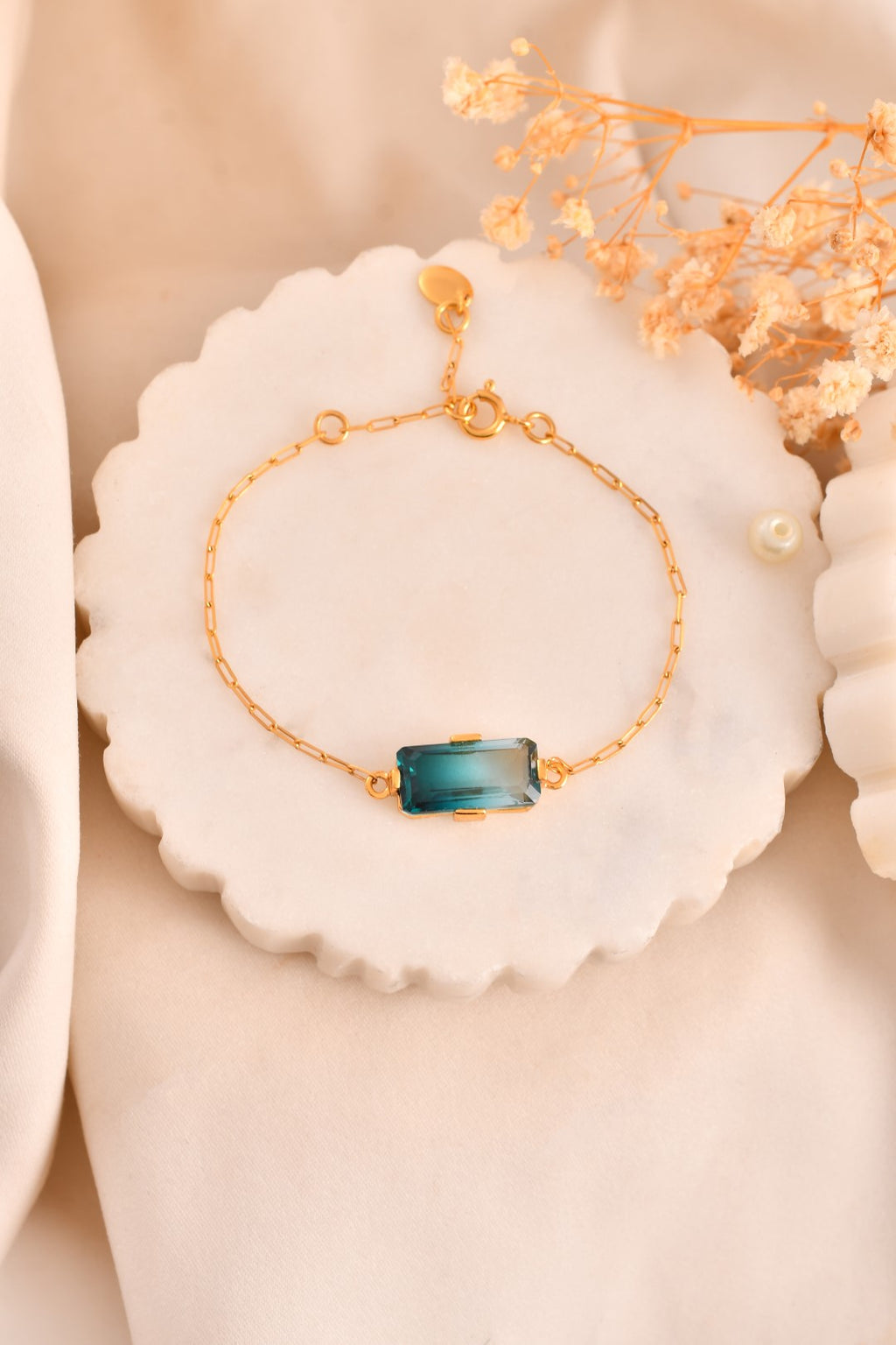 Crystal Quartz Sangam Cuff