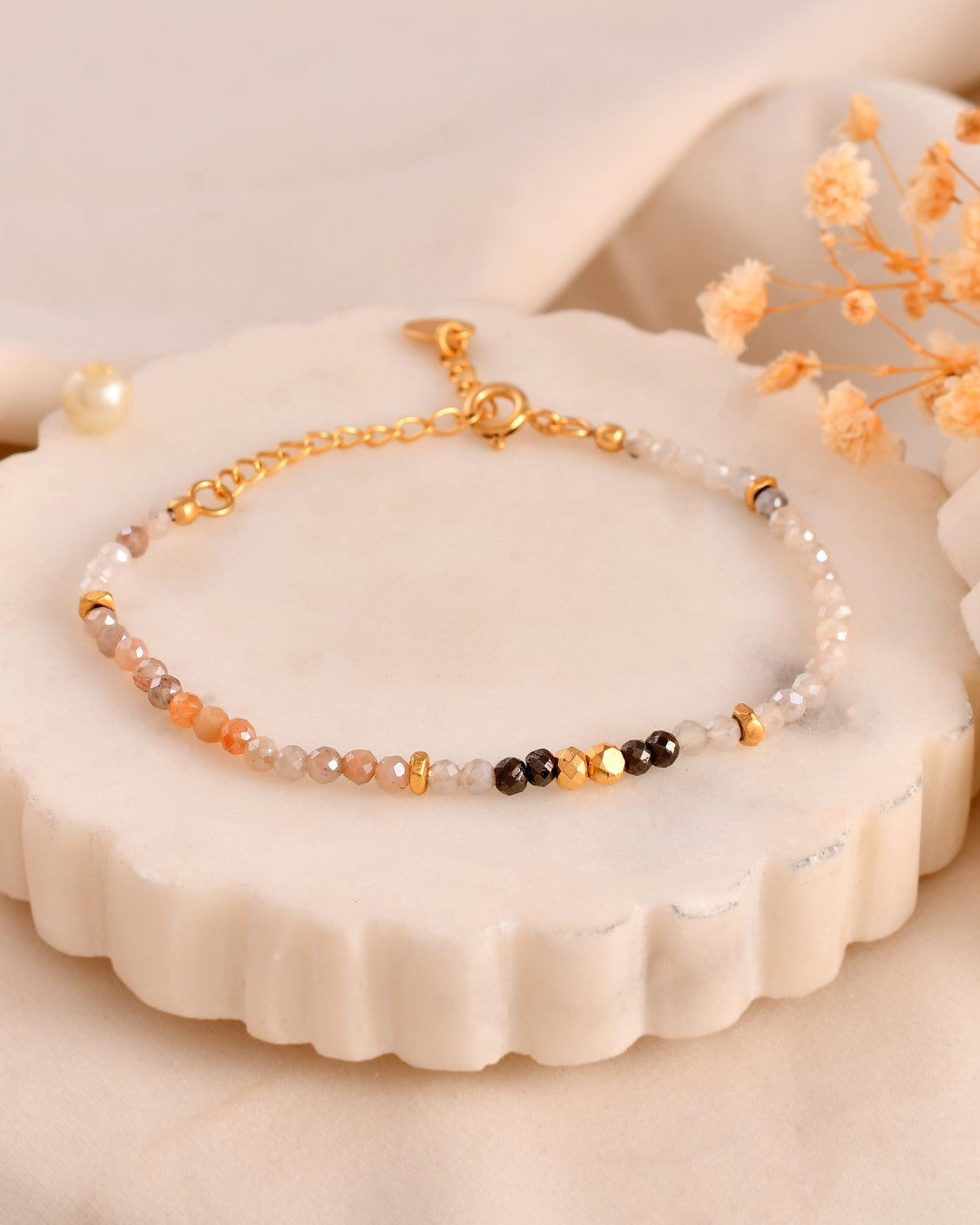 Eternal Bliss Multi Moonstone bracelet