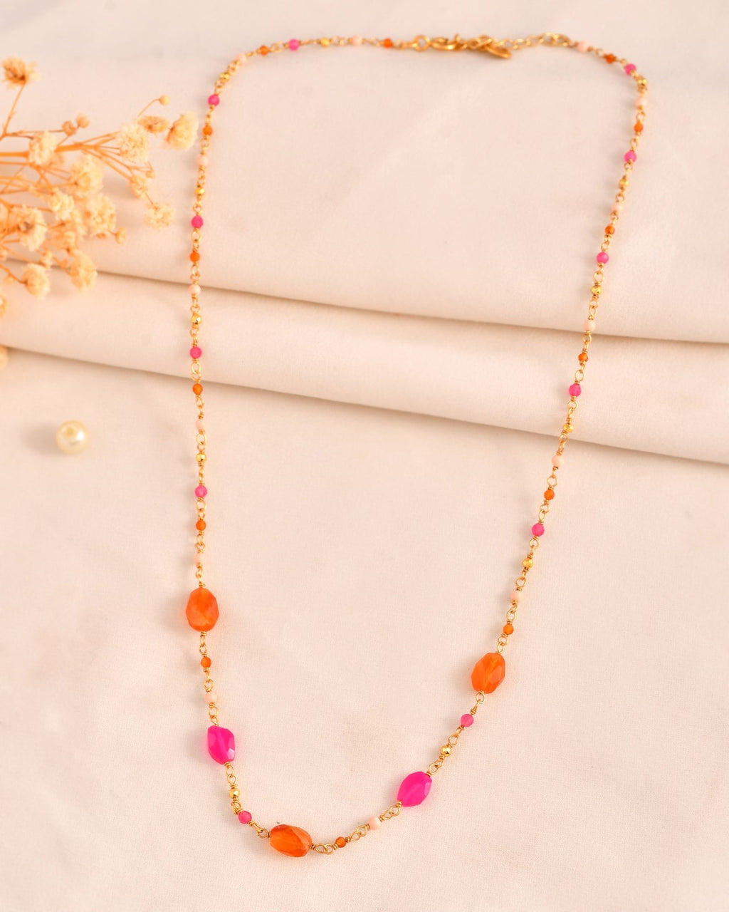 Abundant Prosperity Multistone Necklace