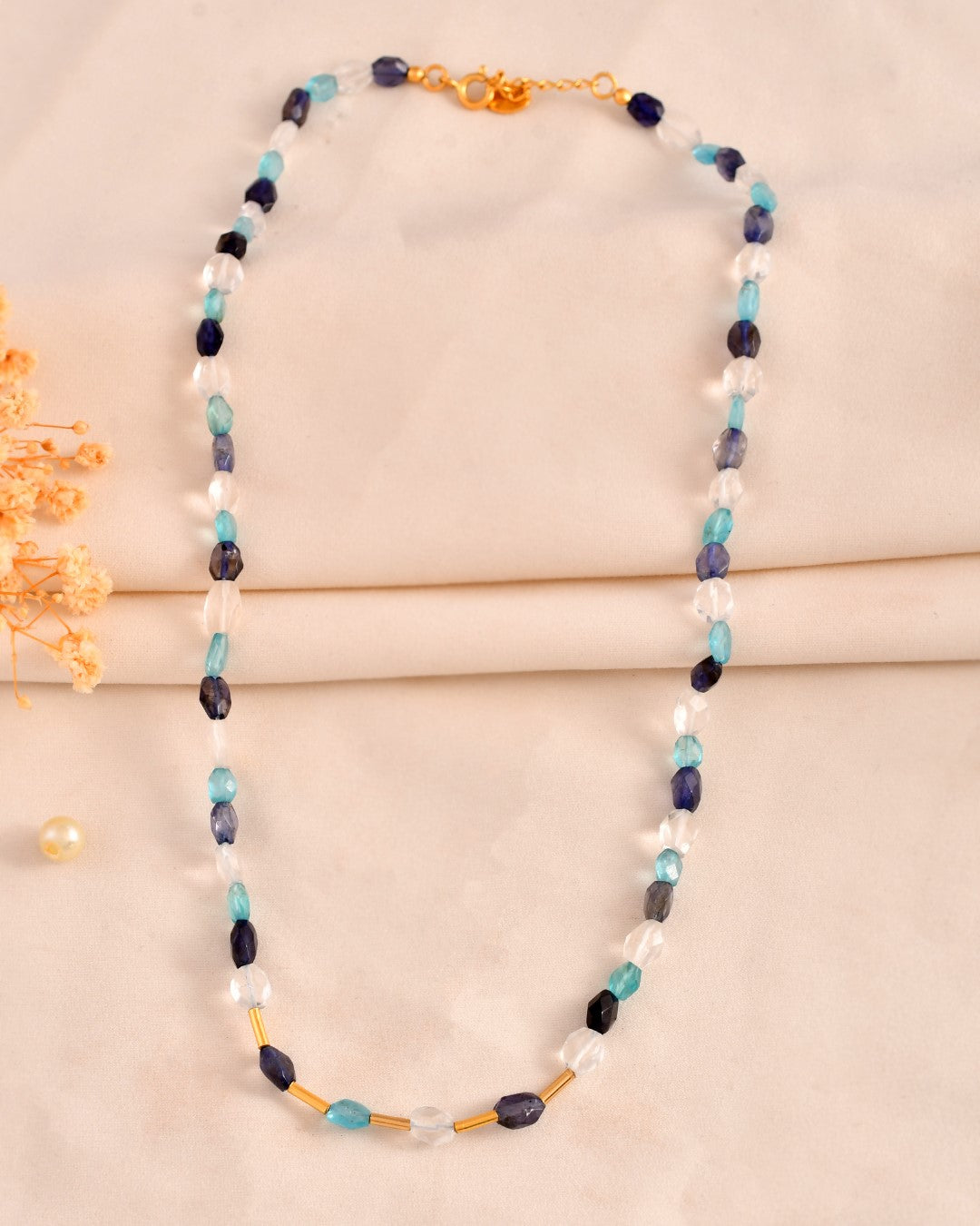 Magnificient Vibration Multistone Necklace