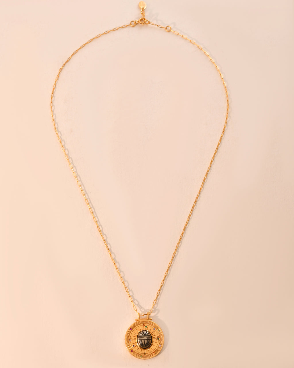 Surya Pyrite Necklace