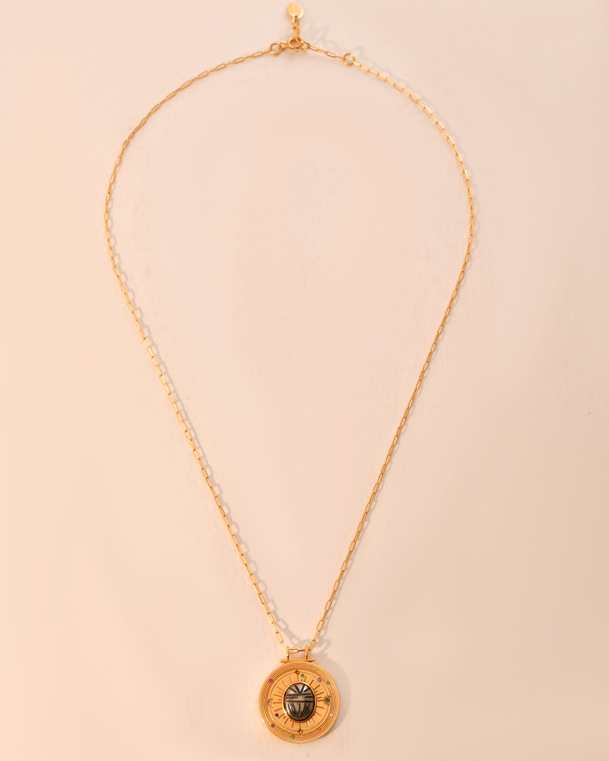 Surya Pyrite Necklace