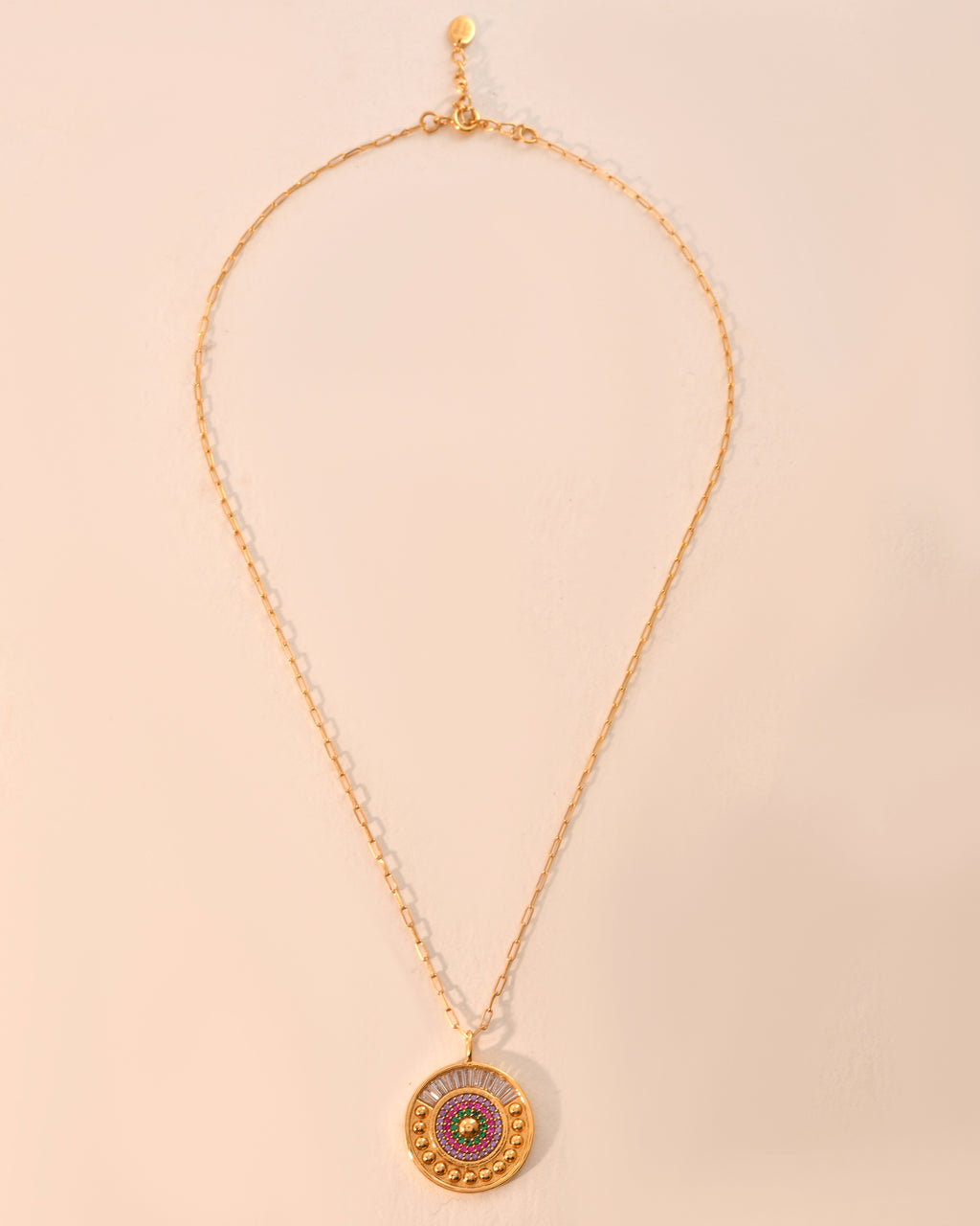 Eternal Green Spark Necklace