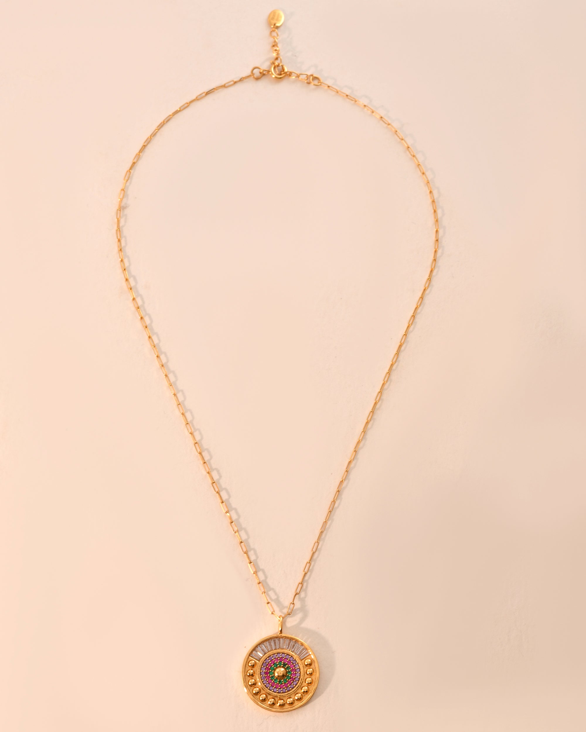 Eternal Green Spark Necklace