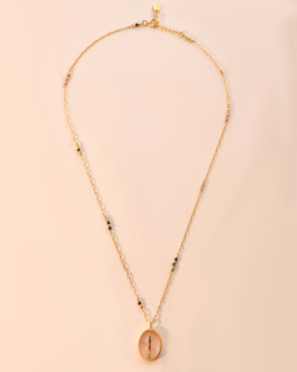 Divine Rose Quartz Necklace