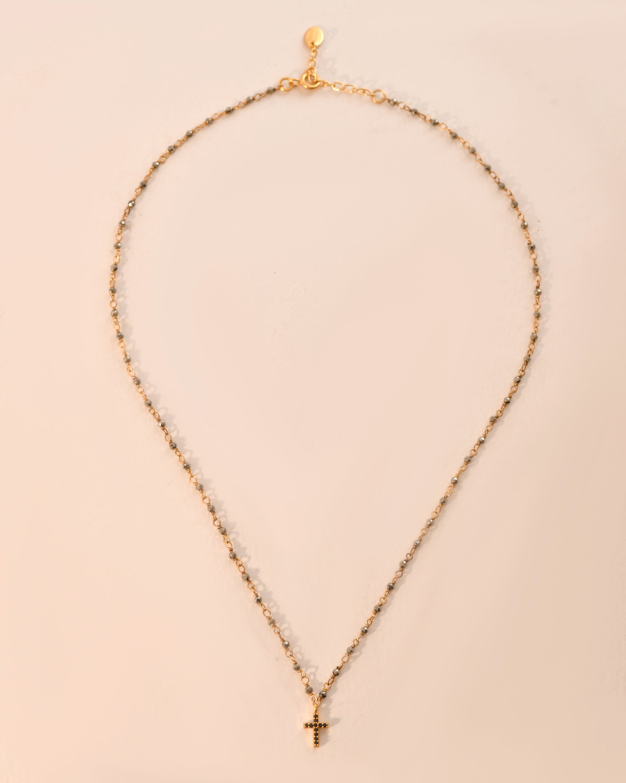 Pyrite Faith Necklace